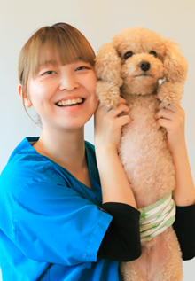 愛玩動物看護師 明歩谷　若菜